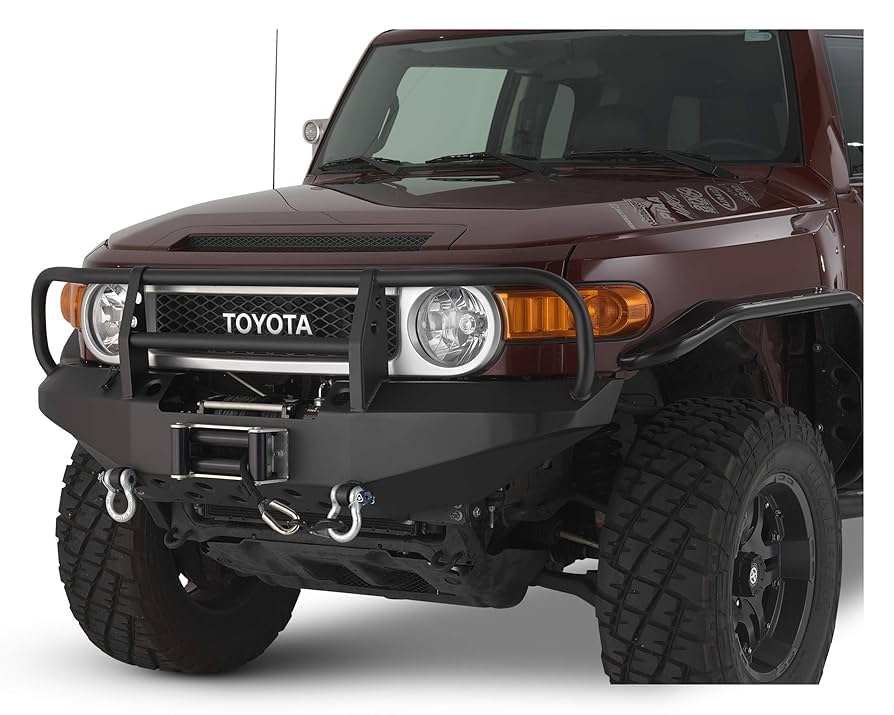 トヨタfjクルーザーバンパー系パーツ トヨタ GI☆GEAR FJクルーザー フロントバンパー ウインチ